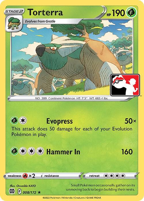Brilliant Stars Torterra [Prize-Pack] Pokémon card